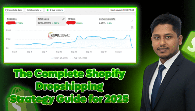 The Complete Shopify Dropshipping Strategy Guide for 2025 atul Sarker MerceGrower. YOUR ALL IN ONE TECH SOLUTION Experts in Business Growth Through Proven Google Ads, Social, SEO, and Content Marketing Strategies. Get a Free $1000 Social Audit from one of our DMI-PRO Certified Marketing Specialists.