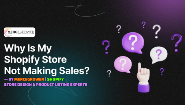 Why Your Shopify Store Is Not Selling And How to Fix It Fast MerceGrower. YOUR ALL IN ONE TECH SOLUTION Experts in Business Growth Through Proven Google Ads, Social, SEO, and Content Marketing Strategies. Get a Free $1000 Social Audit from one of our DMI-PRO Certified Marketing Specialists.